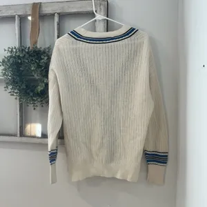 Rag & Bone Chalk White Knit Dianna Merino Wool Blend‎ Cardigan Sz L Read Dscrpt thumbnail 6