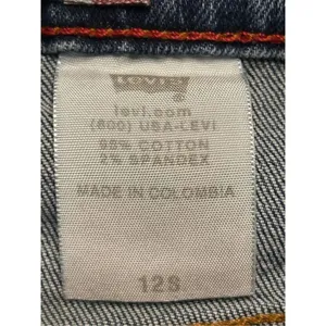 Levi's Relaxed Bootcut 550 Denim Blue Jeans Size 12S (4308) thumbnail 7