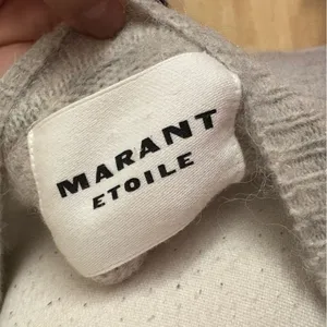ISABEL MARANT ÉTOILE Alais Mélange Jumper Baby Alpaca Blend Size 40‎ / Large thumbnail 8