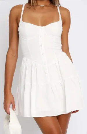 White Fox Never Been Hurt Mini Dress thumbnail 1