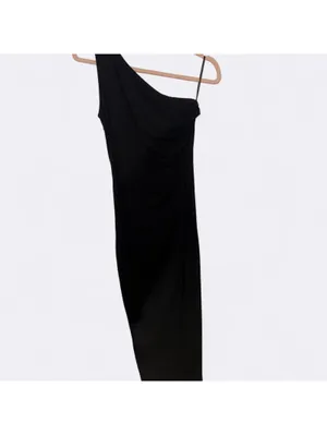 Sarin Mathews Womens One Shoulder Long Formal Dress thumbnail 3