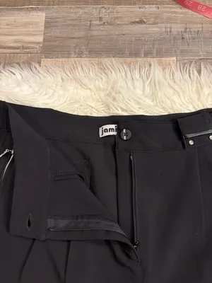 NWOT Jamie Sadock stretch capri golf pants multi pocket black 8 thumbnail 7