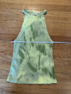 We The Free Easy Breezy Tank in Green Ripple Combo thumbnail 4