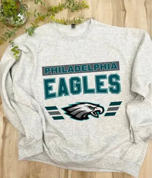 Boutique New Philadelphia Eagles Crewneck Sweatshirt thumbnail 2