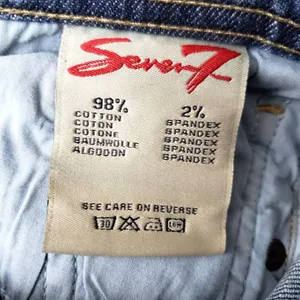 Seven7 Womens Low Rise Ankle Crop Jeans Size 24 Medium Wash Stretch Denim thumbnail 5