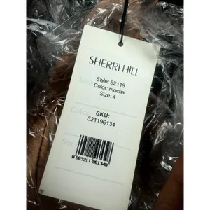 NWT Sherri Hill 52119 Mocha Silk Charmeuse V Neck High Slit Prom Gown Dress 4 thumbnail 3