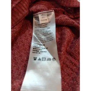 Free People Leo Henley Lg Oversized Long Sleeve Tunic Light Red Vintage... thumbnail 11
