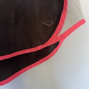 Pony black and pink athletic workout shorts comfortable‎ casual women's size L thumbnail 2
