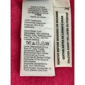J.Crew Cashmere Sweater Pink Short Sleeve Crew Neck thumbnail 4