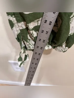 Haute Hippie Linen Blend Pants Womens L Green Pull On Aztec Tribal Jogger thumbnail 3