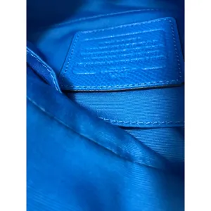 Coach Mini Ruby Pebbled Leather Cobalt Blue Crossbody F34604 NWT thumbnail 8