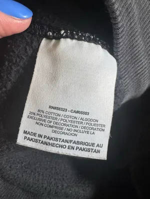 Nike women’s wide leg black sweatpants SIZE XL thumbnail 3