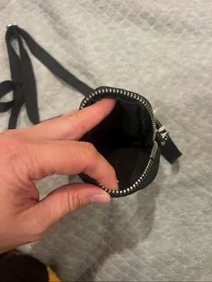 Dolls Kill Black Mini Crossbody Phone Pouch thumbnail 3