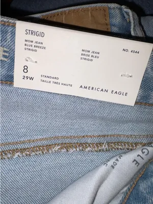 American Eagle Strigid Mom Jeans thumbnail 4