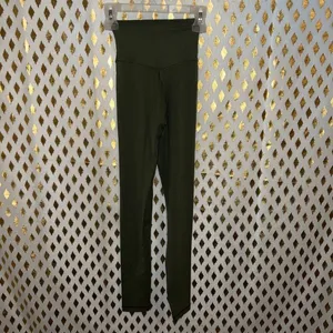 Aerie offline real me 7/8 olive green leggings size XXS thumbnail 4
