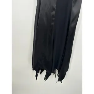 Y2K Whimsigoth Midi Dress Sz 4 Handkerchief Hem Grunge Dark Romantic‎ Fairy thumbnail 8