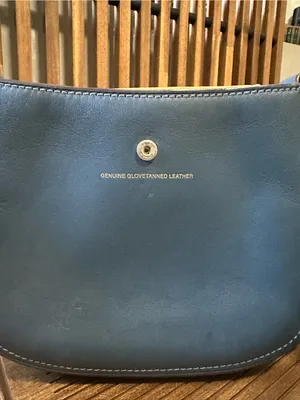 Coach 1941 Saddle Bag 23 Blue Cornflower Glovetanned Leather Rivet Crossbody thumbnail 11