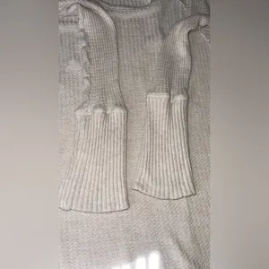 Free People Ivory Textured Knit Top thumbnail 3