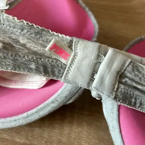 VS PINK gray bra thumbnail 3