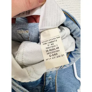 Abercrombie 90s Straight Jeans Ultra High Rise Jeans Size 28 Blue thumbnail 5