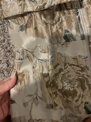 Maxi gold Dress Size M thumbnail 4