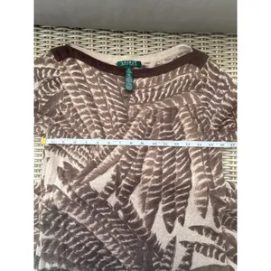 Lauren Ralph Lauren‎ Silk Cashmere Blend Sweater Dress Medium layered cabincore thumbnail 9