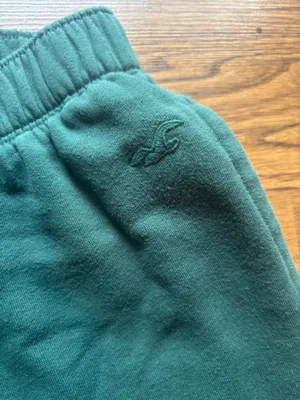 Green Cuffed Hollister Sweatpants thumbnail 2