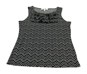 JONES STUDIO stretchy polkadot tank thumbnail 1
