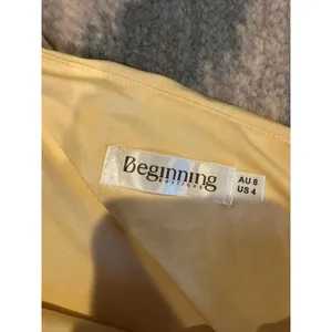 Beginning boutique top Yellow thumbnail 2