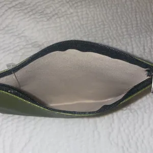 Avalanche Outdoor Supply Company Army Green logo mini bag zipper closure New OS thumbnail 3