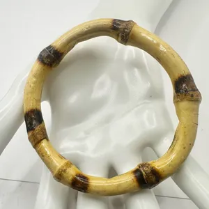 Bamboo bangle bracelet thumbnail 4