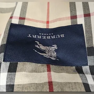 Burberry Nova Check Wool Zip In Coat LINER ONLY Vest Women’s Large Estimate EUC thumbnail 8