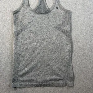 New Balance Gray Racerback Tank Top Women's Medium Running Active Gym Workout thumbnail 5
