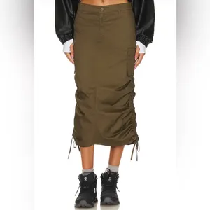 NWT Superdown Jasmina Cargo‎ Skirt in Green Size XXS thumbnail 2