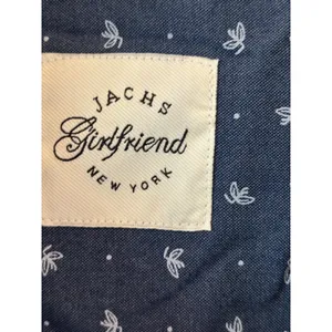 Jachs Girlfriend Purple Plaid Button Down Shirt Long Sleeve Rayon Blend Top thumbnail 6