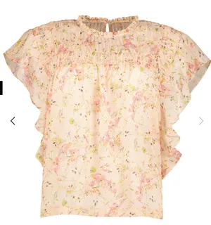 NWT Bishop and Young Shelby Flutter Sleeve Blouse thumbnail 2
