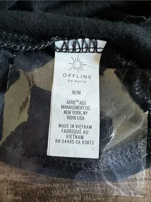 OFFLINE by Aerie Black Racerback Athletic Tank Top Women's Medium Workout thumbnail 9