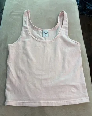 TNA baby pink tank top thumbnail 1