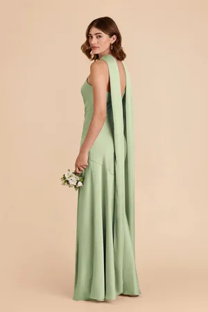 Pistachio Birdy Grey Bridesmaid Dress thumbnail 2