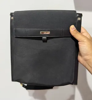 Gucci‎ Nylon Leather Shoulder Bag Black Women's Crossbody Authentic Y2K L thumbnail 1