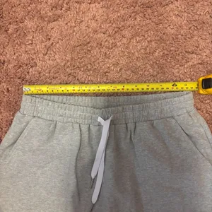 P’tula Womens XS Gray Pull On Mini Skirt Cozy Active Drawstring Pockets thumbnail 6