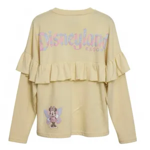 NWT Disney Parks Disneyland Spirit Jersey Yellow Minnie Mouse Butterfly S / M thumbnail 2