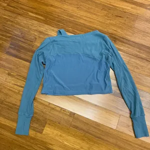 Gymshark Ribbed Long Sleeve Top Womens Size Medium‎ Cutout Thumb Hole Athletic thumbnail 4