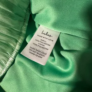 Lulu's Vibrant Green Mini Dress spring cocktail spaghetti strap XS NWT thumbnail 5