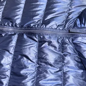UNIQLO Women's Size XL Down Puffer Jacket Blue Lightweight‎ Packable Full Zip P thumbnail 2