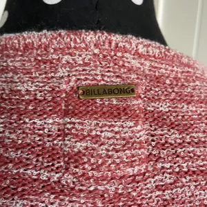 Billabong Womens‎ Sweater Size Small Red Tidal Vibes Pullover Lace Up JV08TBTI thumbnail 7