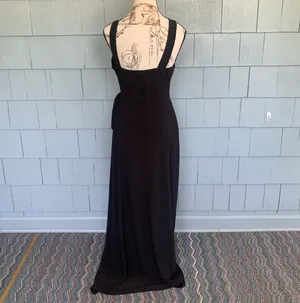 Le lis Black Maxi Wrap Dress thumbnail 3