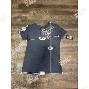 Nike Heathered Gray‎ V-Neck U.S. Navy Tee with Yellow Logo NEW Size Large thumbnail 7