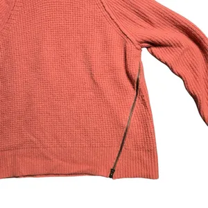 Anthropologie Pilcro‎ Side-Zip Sweater Knit Hoodie Size: M thumbnail 3