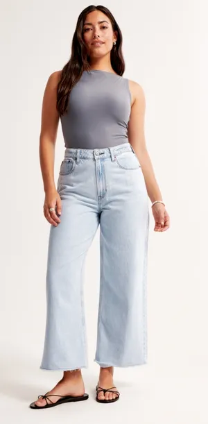 Abercrombie Wide-Leg Jeans thumbnail 1